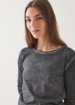 LIGHTWEIGHT PIMA COTTON SUBLIME LONG SLEEVE T-SHIRT | PATRICK ASSARAF.