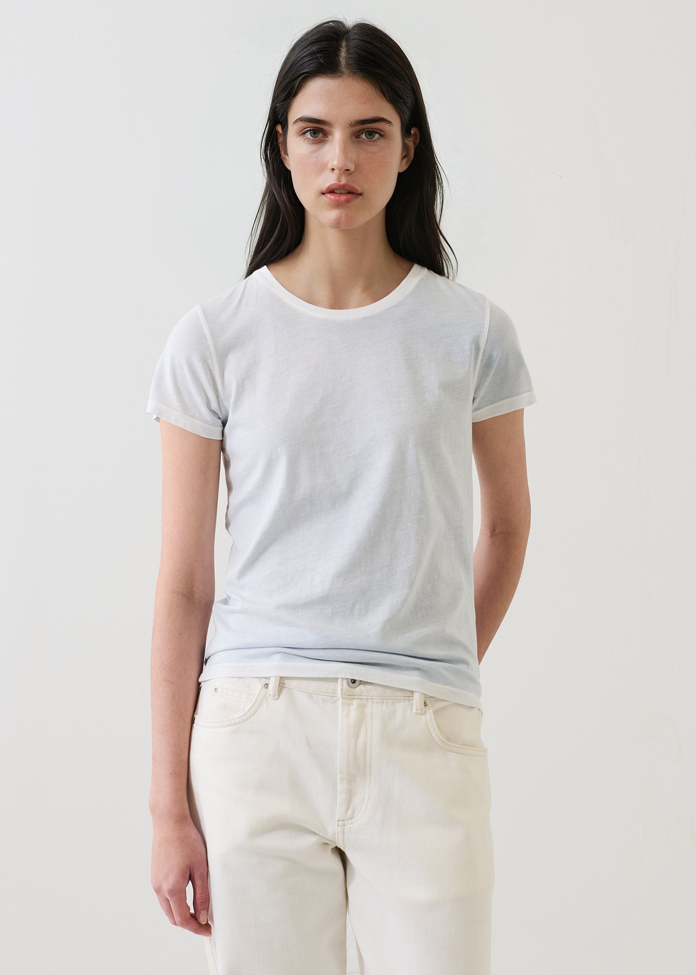 Reverse Spray Lightweight 
Pima Cotton Classic T-Shirt - PATRICK ASSARAF