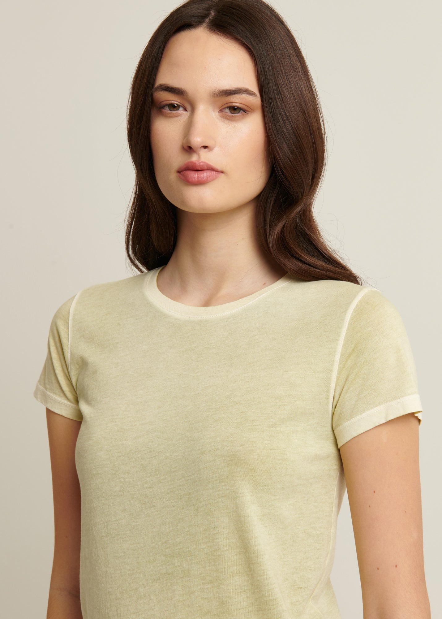 Reverse Spray Lightweight Pima Cotton T-Shirt