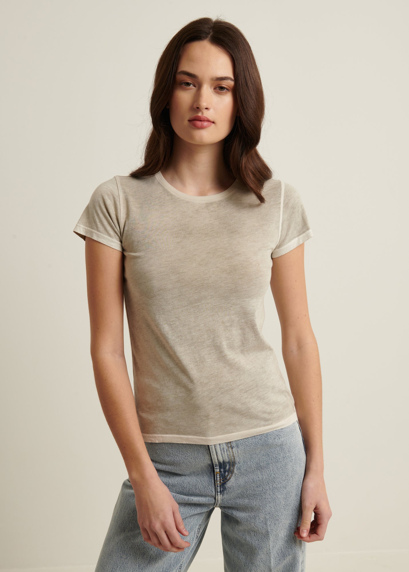 Reverse Spray Lightweight Pima Cotton T-Shirt