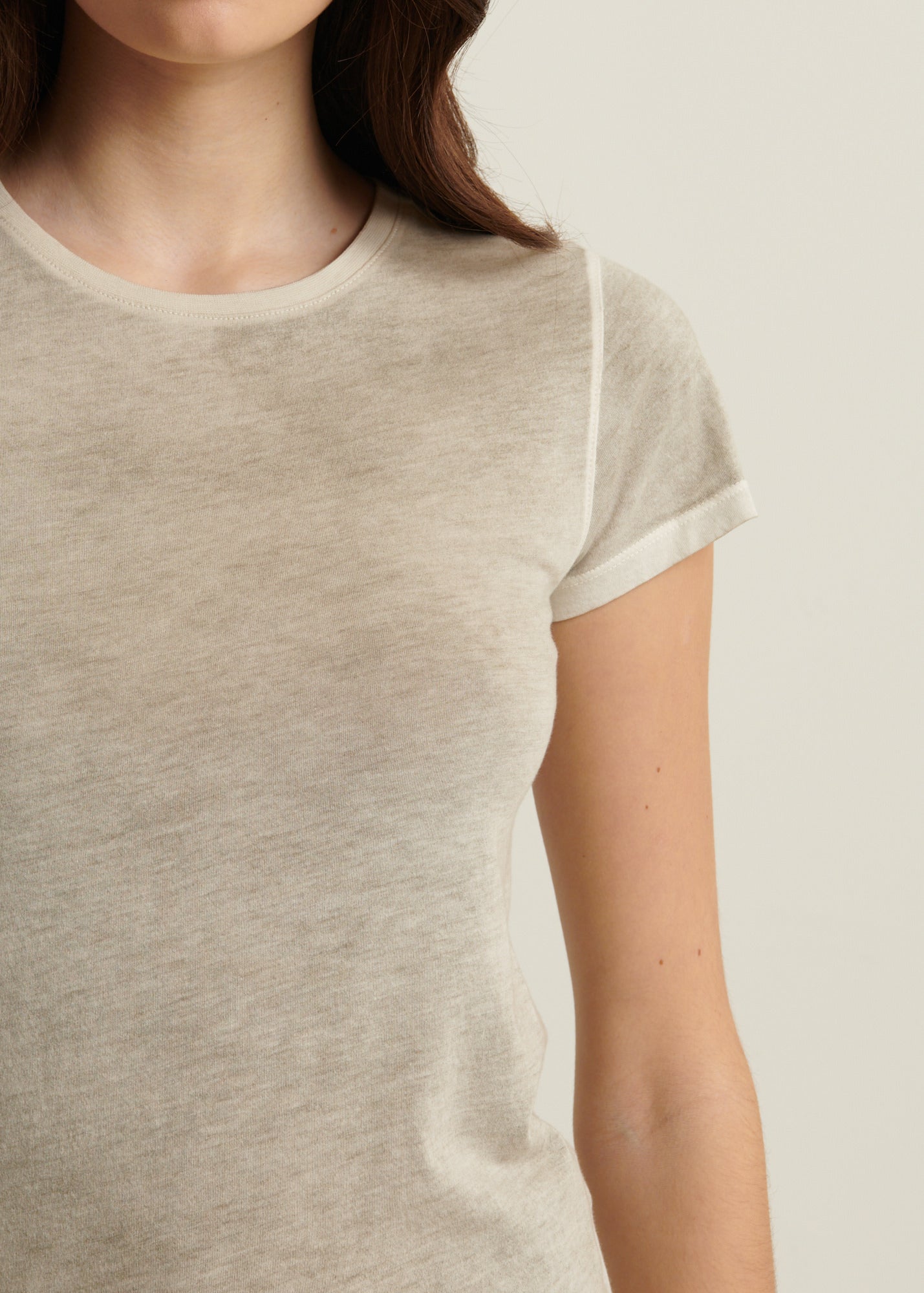 Reverse Spray Lightweight Pima Cotton T-Shirt