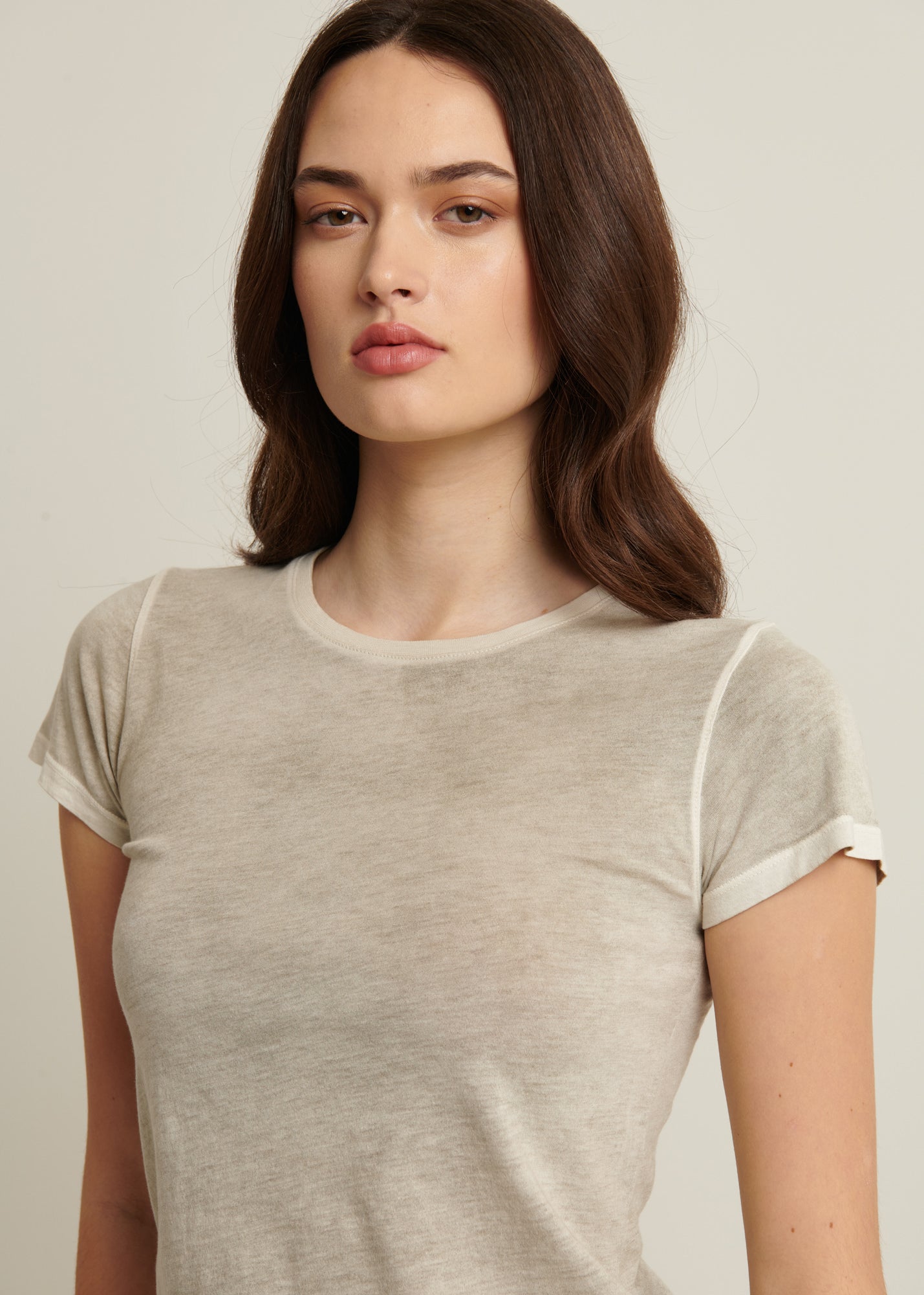 Reverse Spray Lightweight Pima Cotton T-Shirt