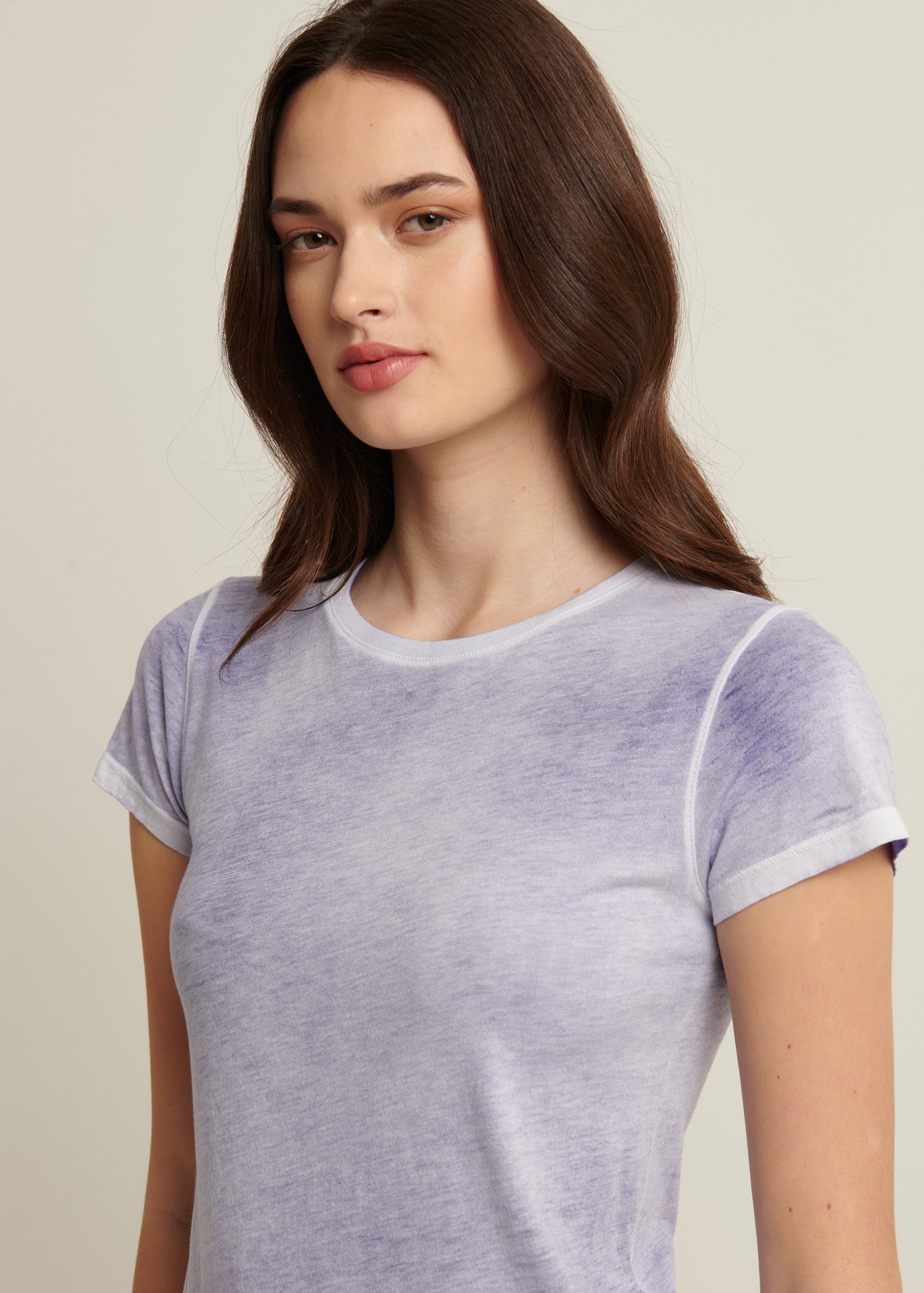 Reverse Spray Lightweight Pima Cotton T-Shirt