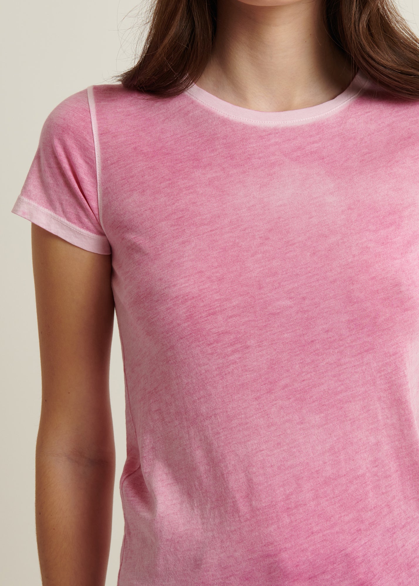 Reverse Spray Lightweight Pima Cotton T-Shirt