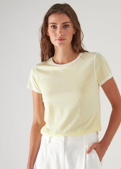 REVERSE SPRAY LIGHTWEIGHT PIMA COTTON T-SHIRT