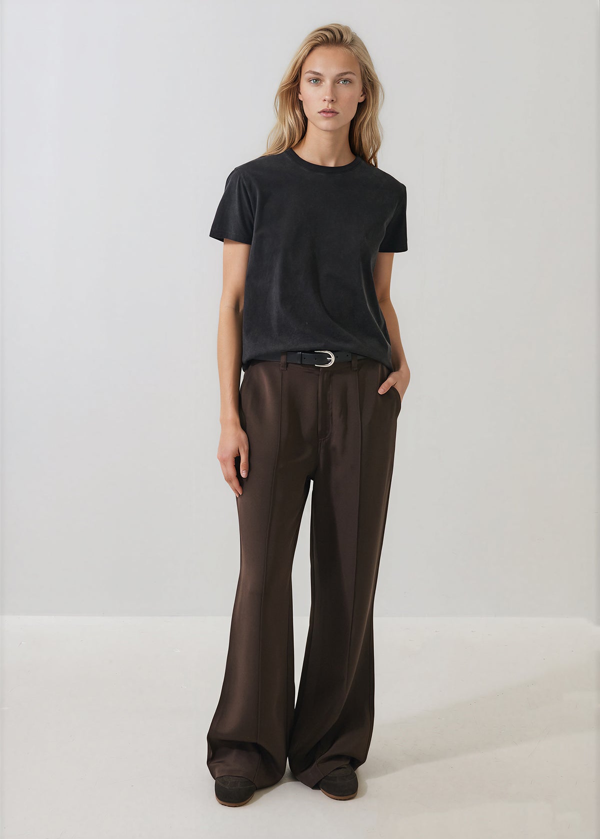 Organic Pima Cotton Boyfriend Kroma Crewneck - PATRICK ASSARAF