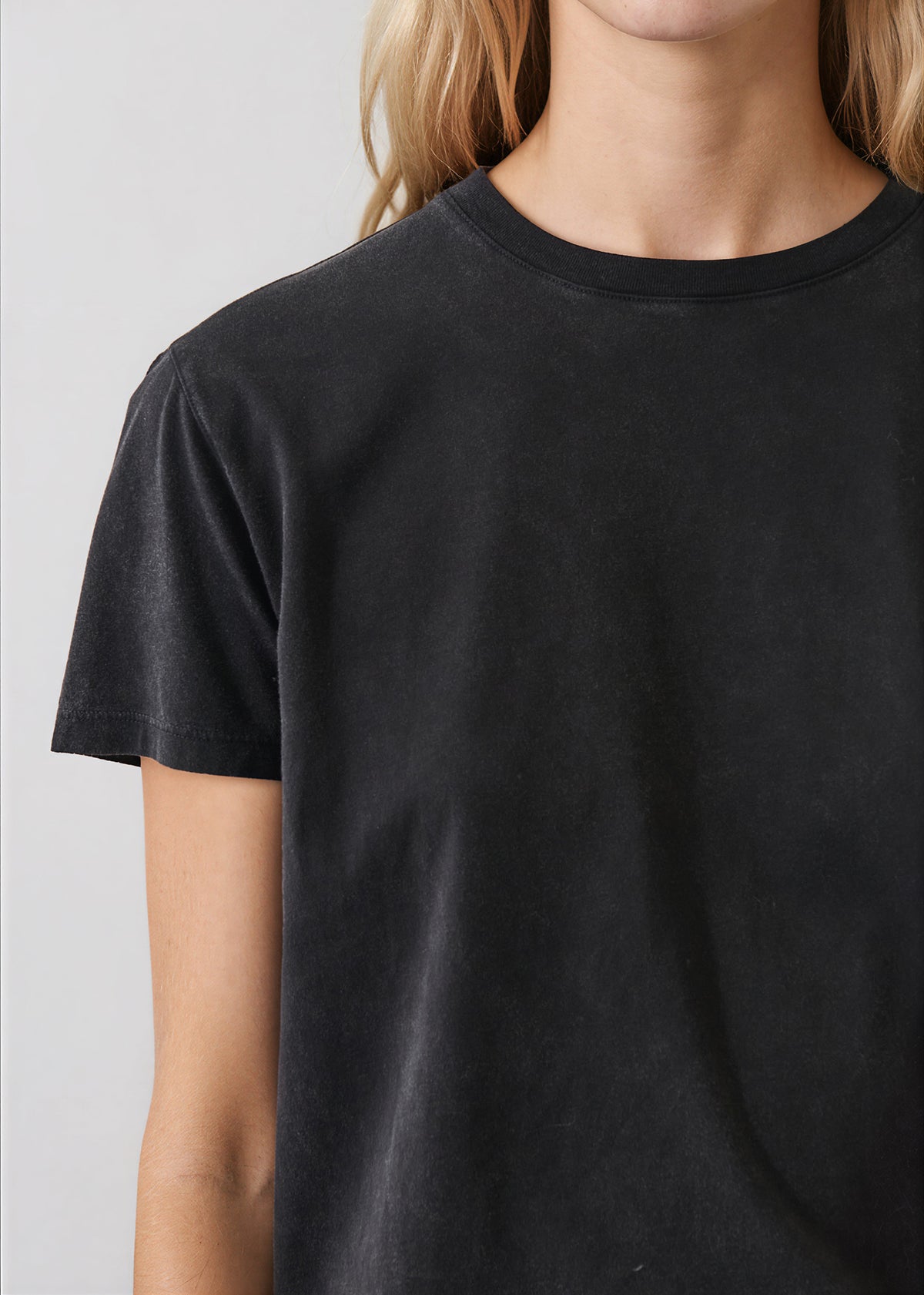 Organic Pima Cotton Boyfriend Kroma Crewneck - PATRICK ASSARAF
