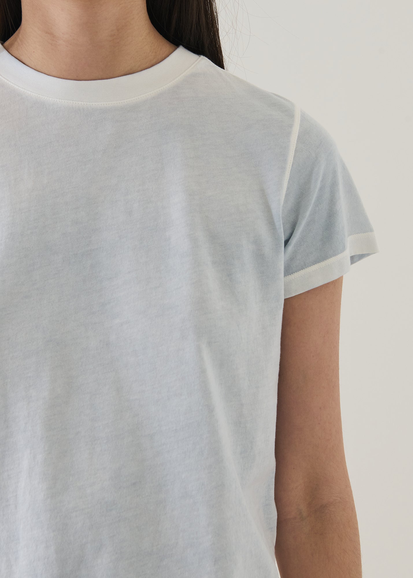 Reverse Spray Lightweight Pima Cotton Baby T-Shirt - PATRICK ASSARAF