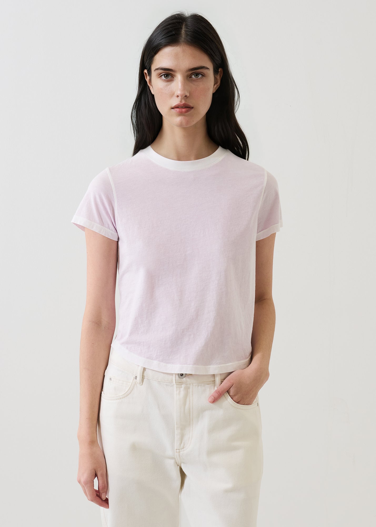 Reverse Spray Lightweight Pima Cotton Baby T-Shirt - PATRICK ASSARAF