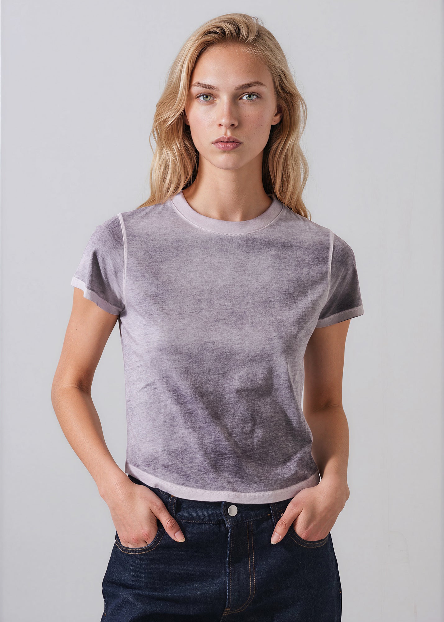 Reverse Spray Lightweight Pima Cotton Baby T-Shirt - PATRICK ASSARAF
