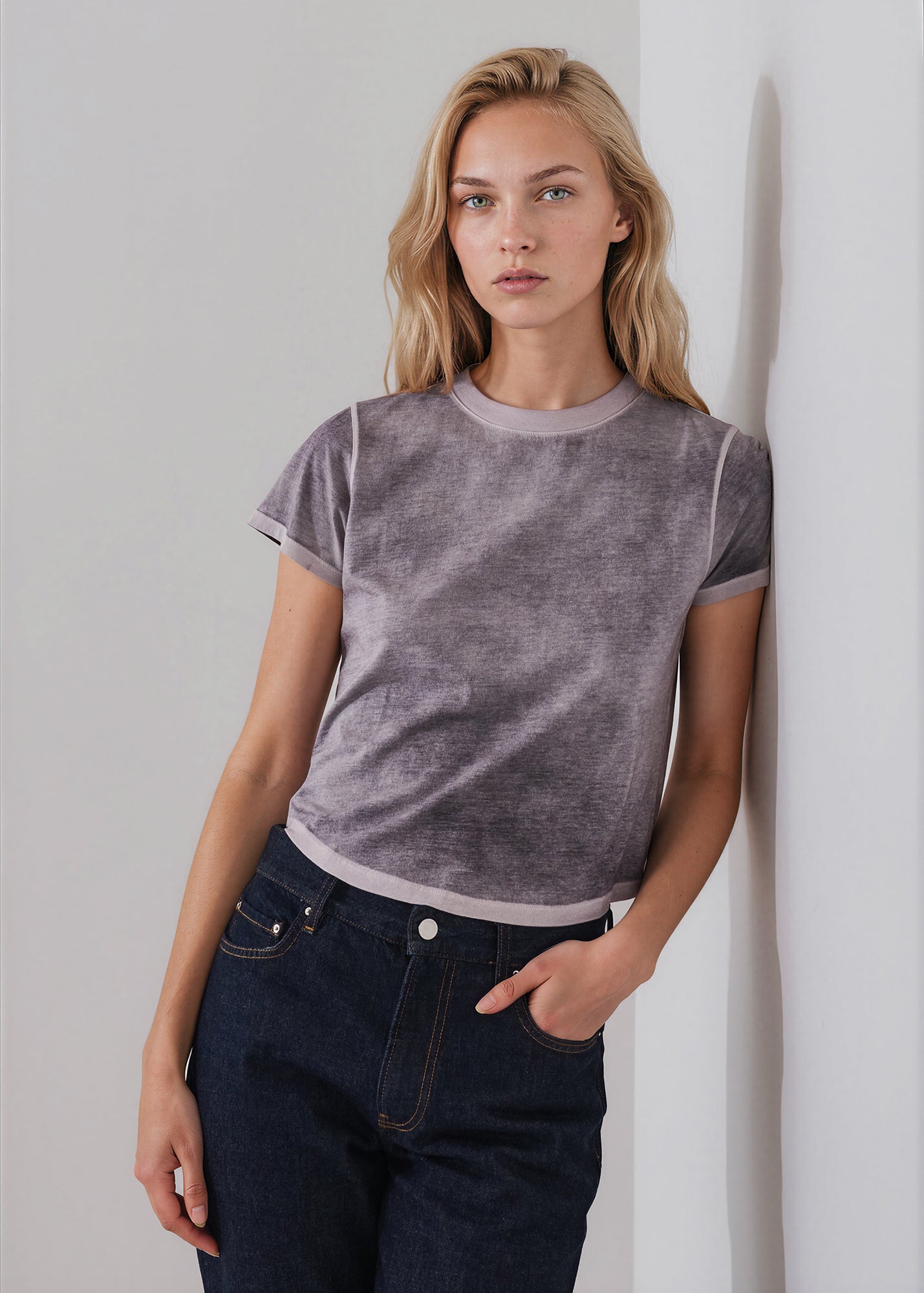 Reverse Spray Lightweight Pima Cotton Baby T-Shirt - PATRICK ASSARAF