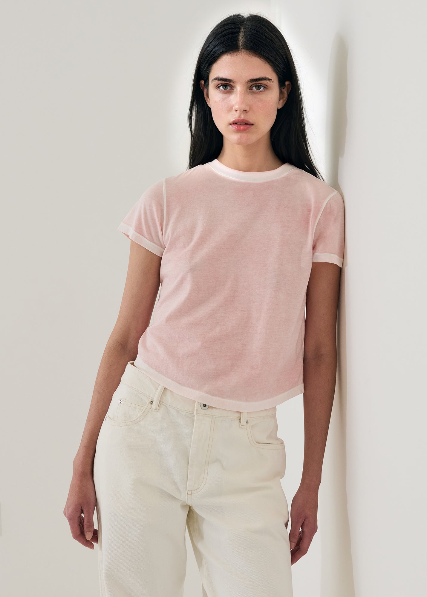 Reverse Spray Lightweight Pima Cotton Baby T-Shirt - PATRICK ASSARAF