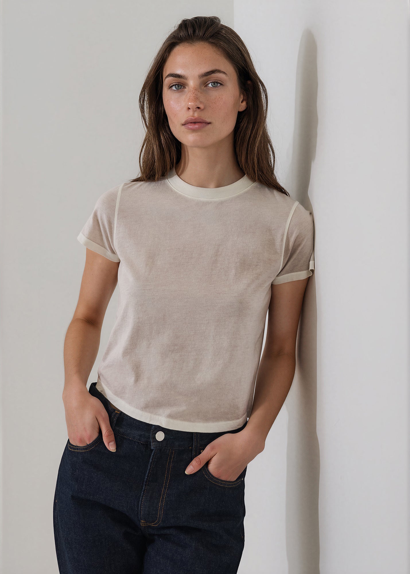 Reverse Spray Lightweight Pima Cotton Baby T-Shirt - PATRICK ASSARAF