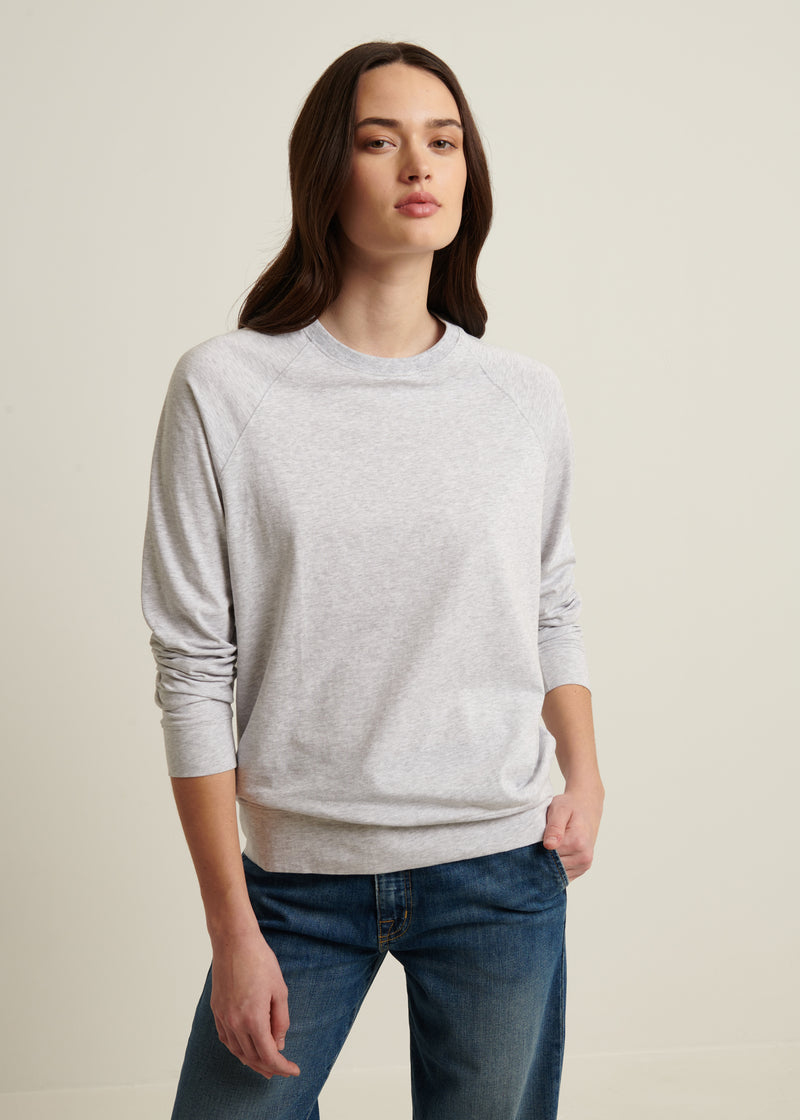 Pima Cotton Stretch Oversized Sweatshirt