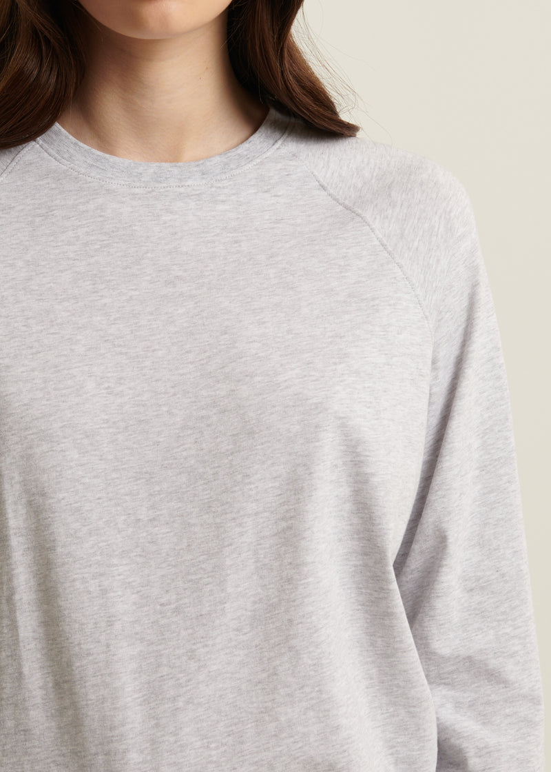 Pima Cotton Stretch Oversized Sweatshirt