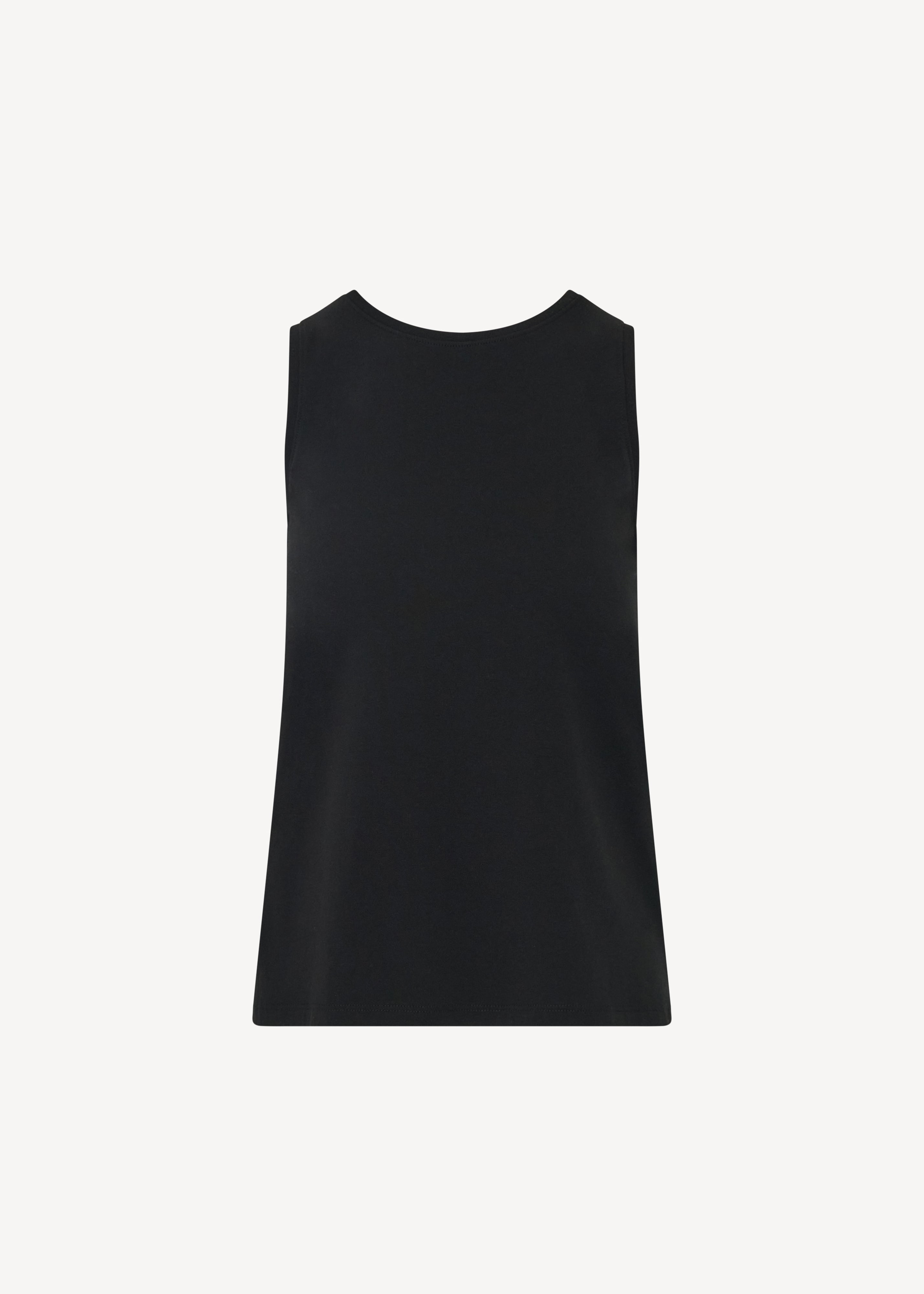 Pima Cotton Stretch Boyfriend Tank - PATRICK ASSARAF