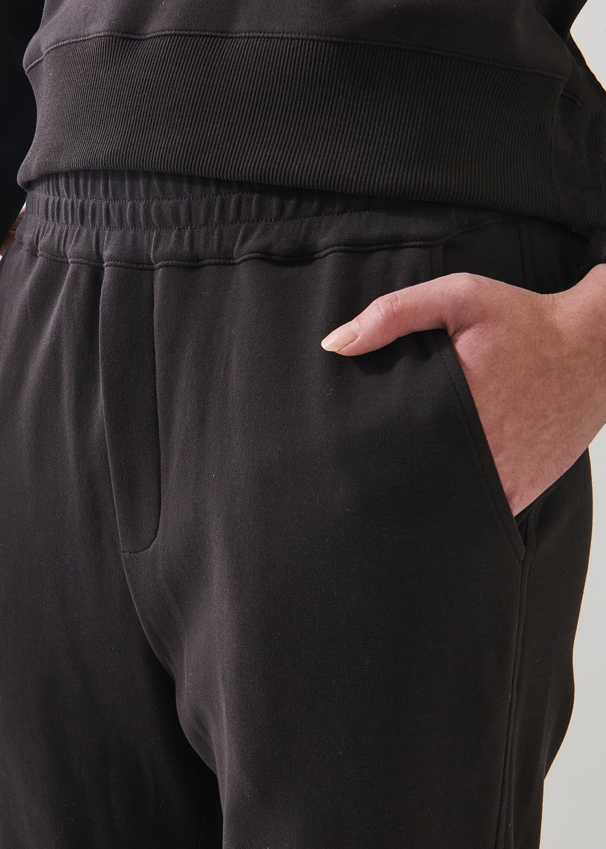Brushed Pima Cotton Tapered Pant - PATRICK ASSARAF