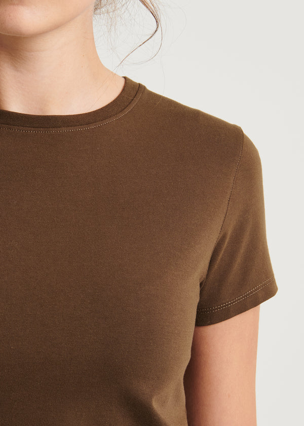 Pima Cotton Stretch Slim T-Shirt