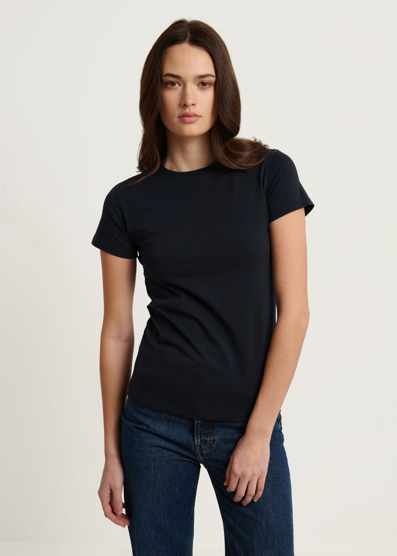 Pima Cotton Stretch Slim T-Shirt