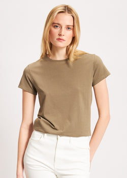 Pima Cotton Stretch Slim T-Shirt