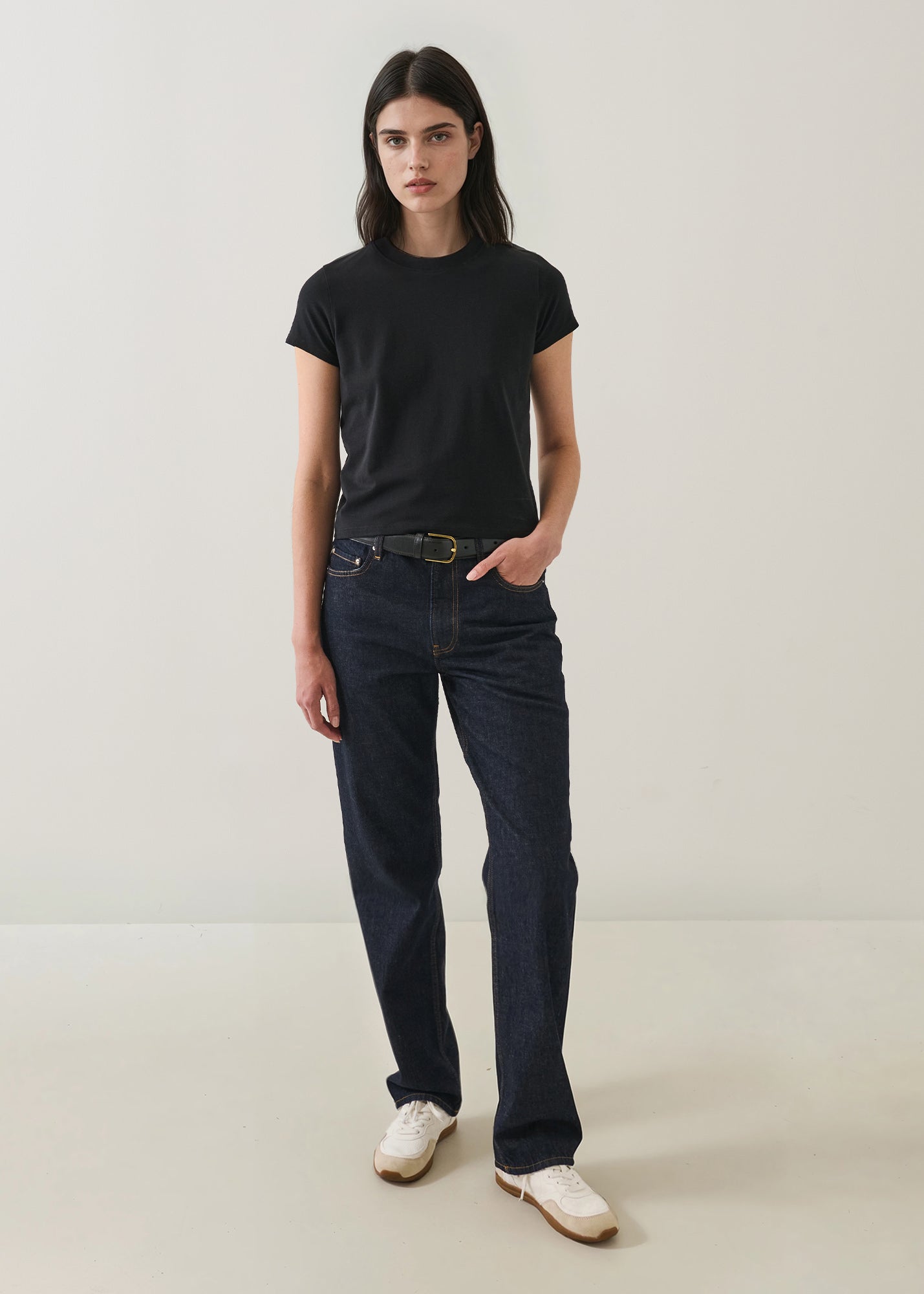 Pima Stretch Short Sleeve Baby Tee