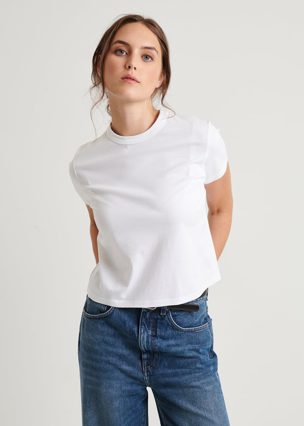 PIMA STRETCH SHORT SLEEVE BABY TEE