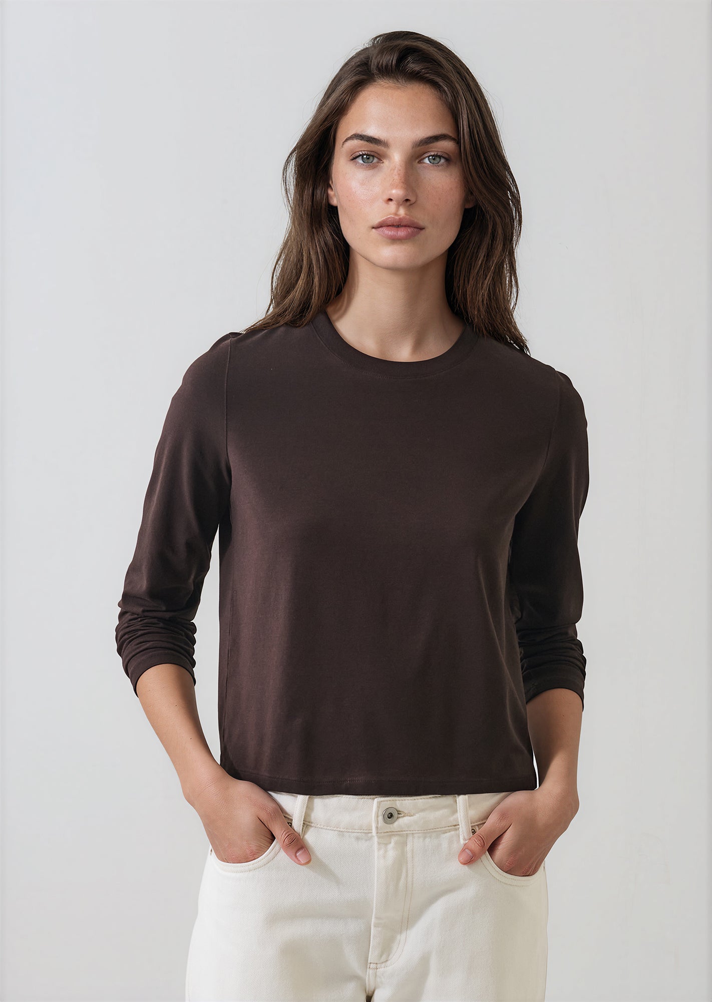Sublime Reactive Pima Cotton Stretch Long Sleeve Baby T-Shirt - PATRICK ASSARAF