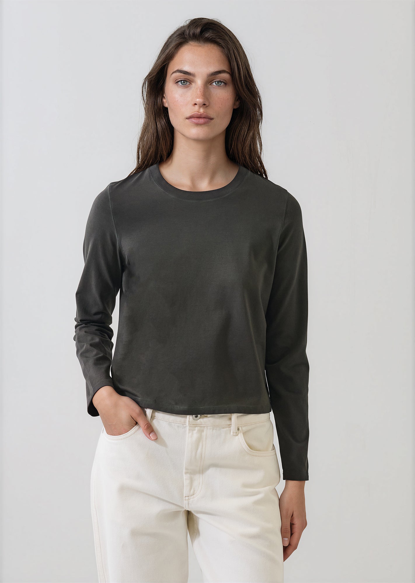 Sublime Reactive Pima Cotton Stretch Long Sleeve Baby T-Shirt - PATRICK ASSARAF
