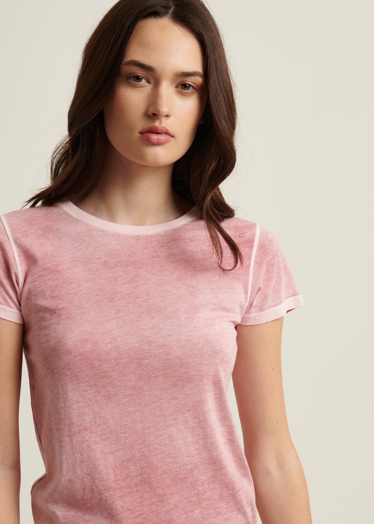 Reverse Spray Lightweight Pima Cotton T-Shirt