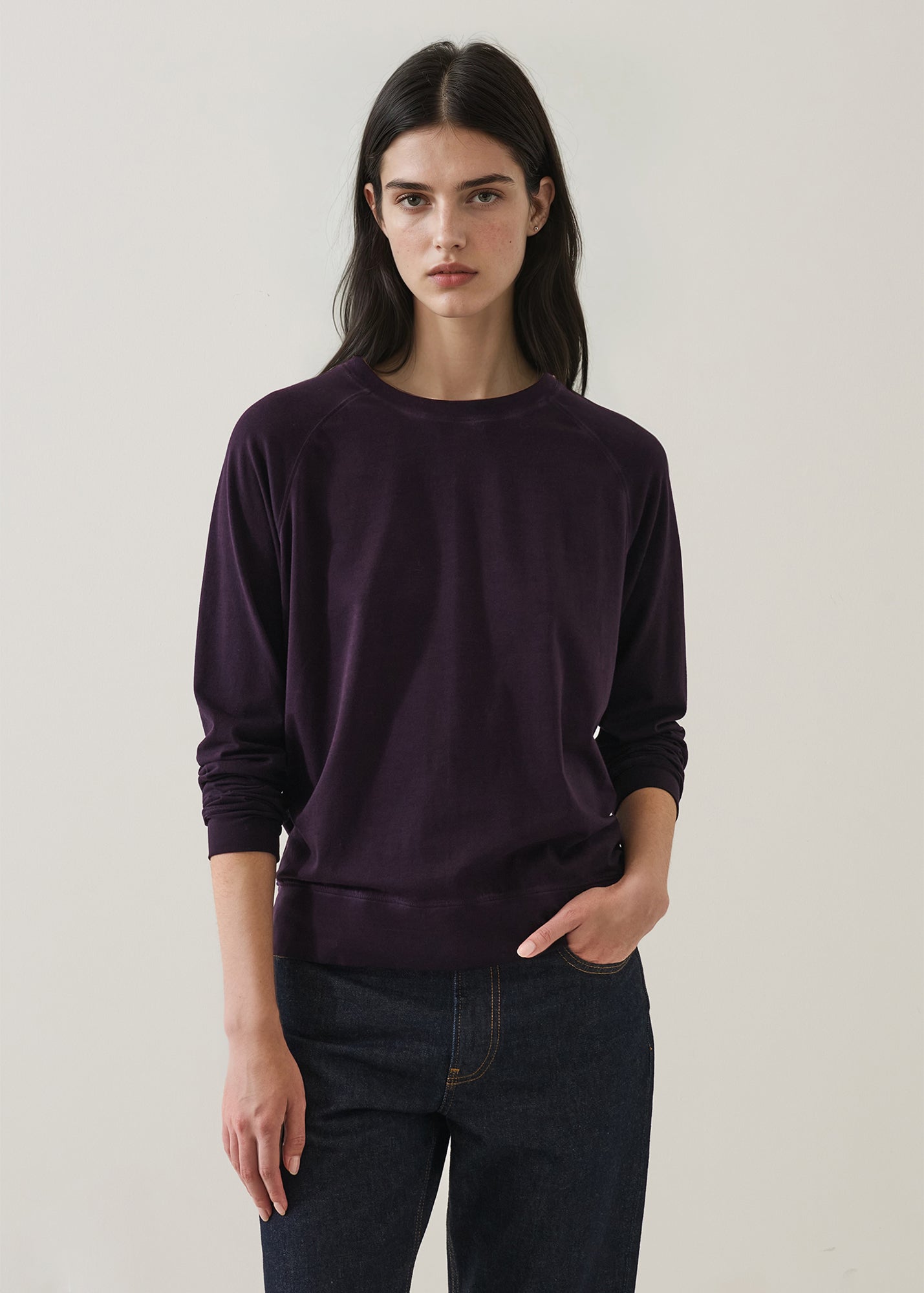 Sublime Reactive Pima Cotton Stretch Oversized Sweatshirt