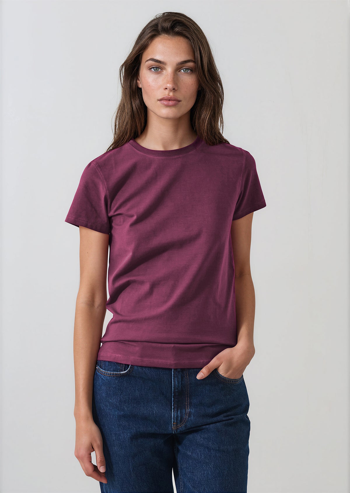 Sublime Reactive Pima Cotton Stretch Long Slim T-Shirt - PATRICK ASSARAF