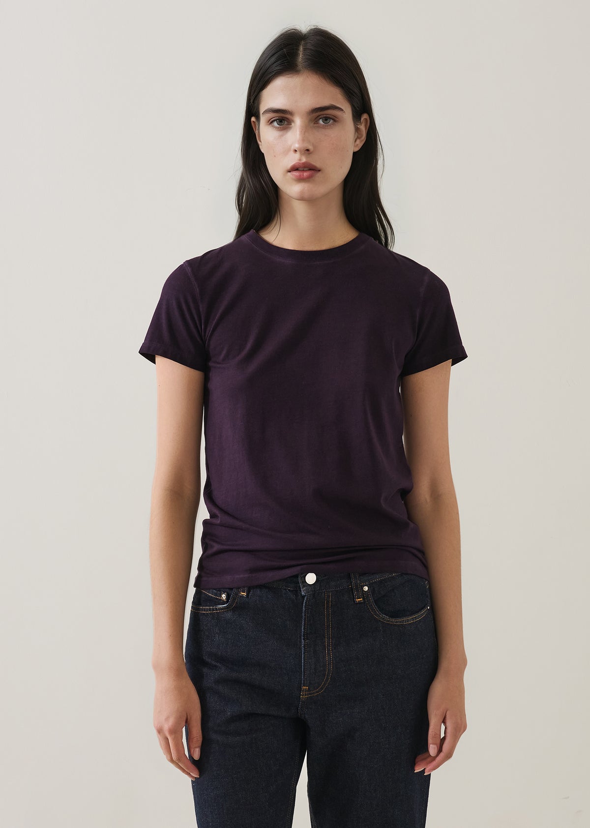Sublime Reactive Pima Cotton Stretch Long Slim T-Shirt - PATRICK ASSARAF