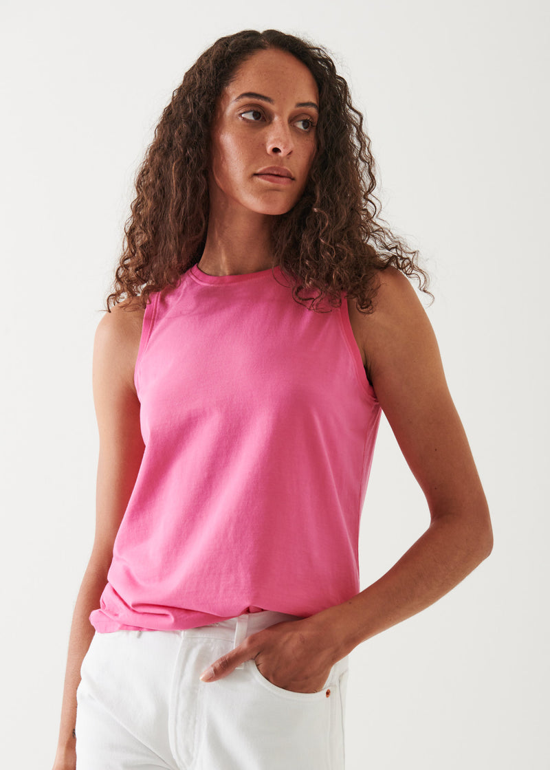 Sublime Reactive Pima Cotton Stretch Boyfriend Tank