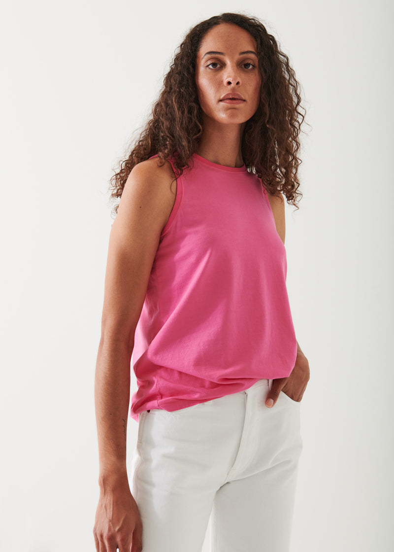 Sublime Reactive Pima Cotton Stretch Boyfriend Tank