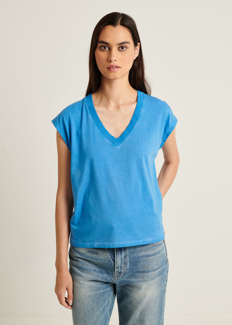 Sublime Reactive Pima Cotton Stretch Dolman V-Neck