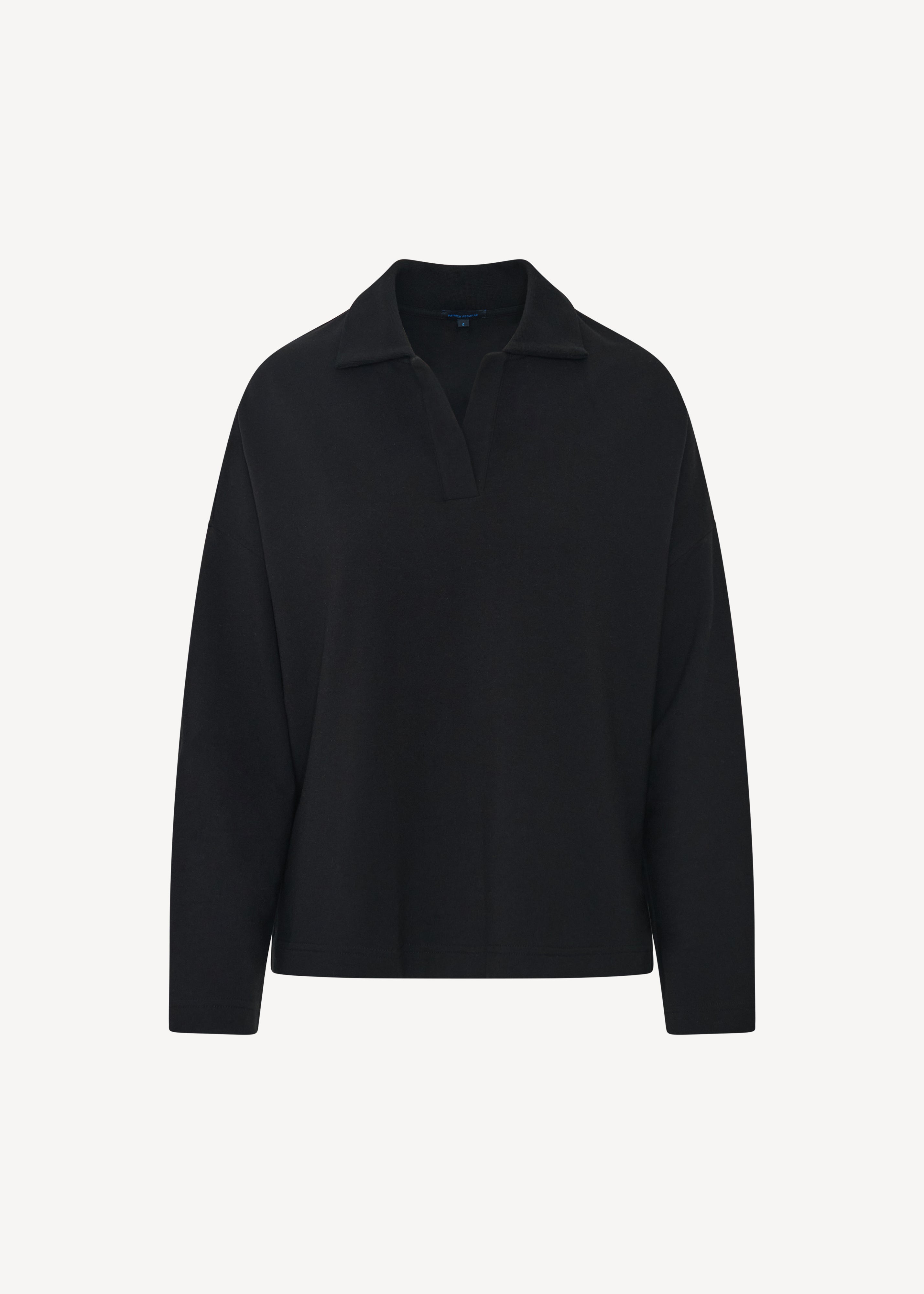 Pima Cotton French Terry 
Relaxed Polo - PATRICK ASSARAF