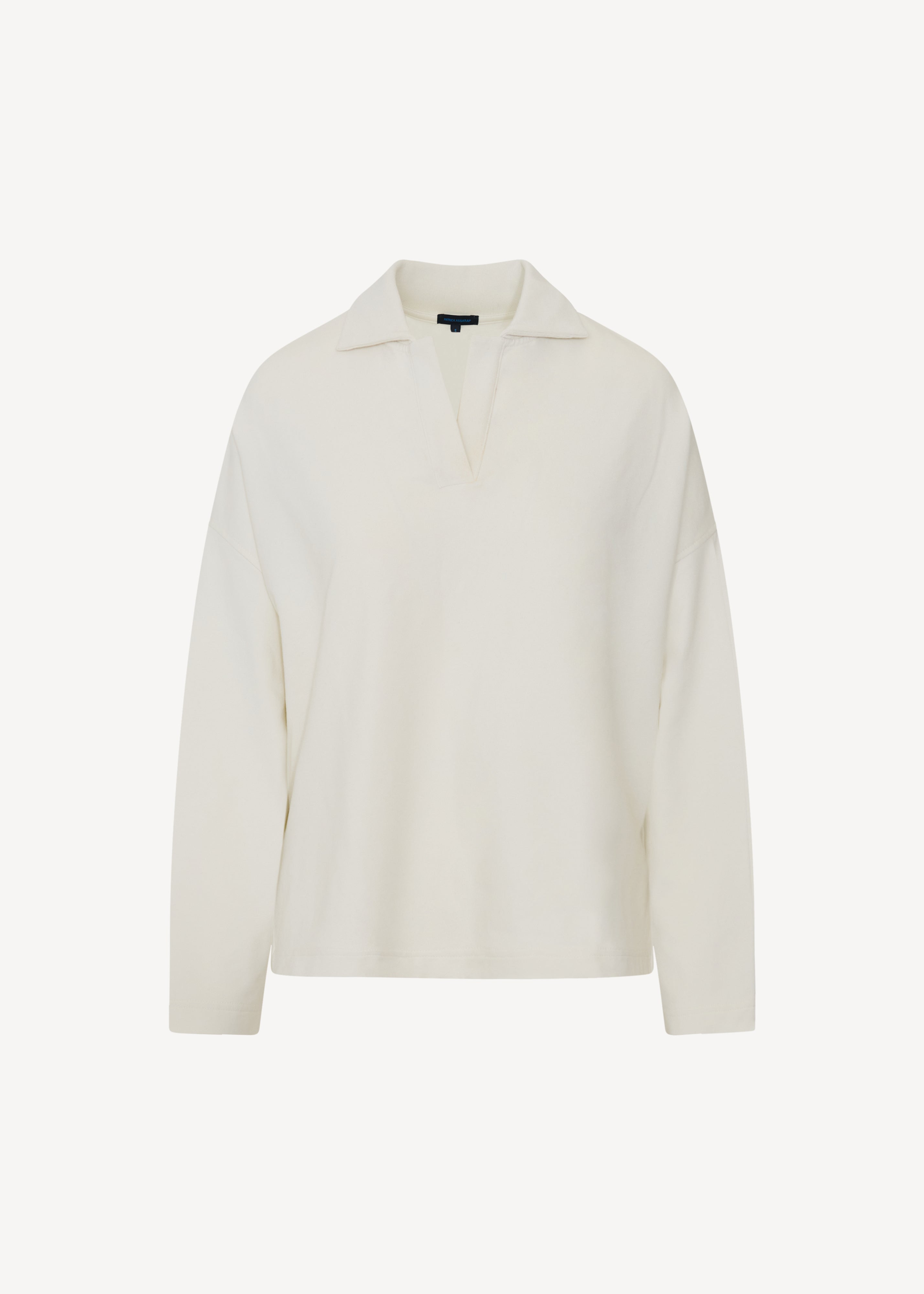 Pima Cotton French Terry 
Relaxed Polo - PATRICK ASSARAF