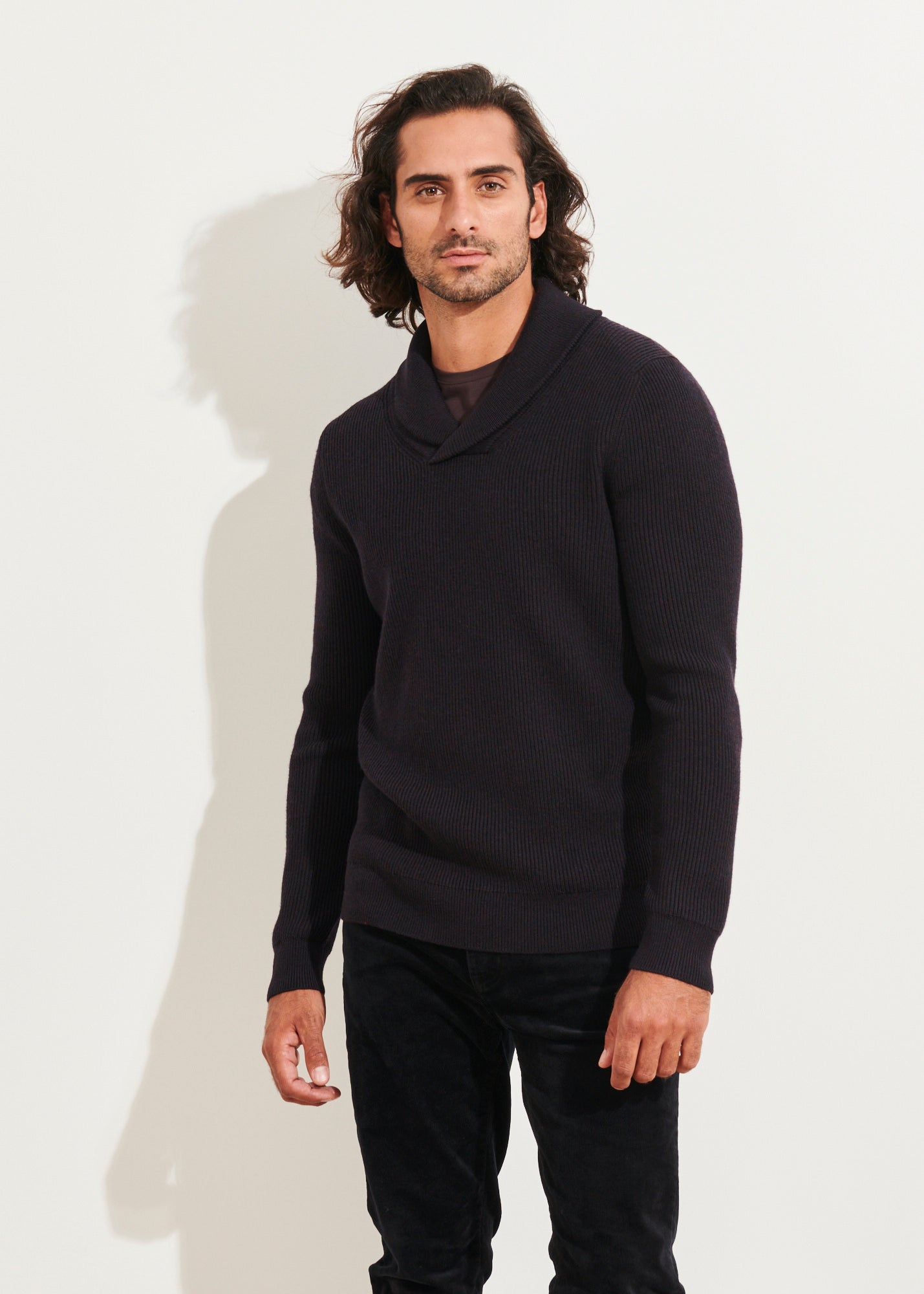 MERINO RIBBED SWEATER | PATRICK ASSARAF.