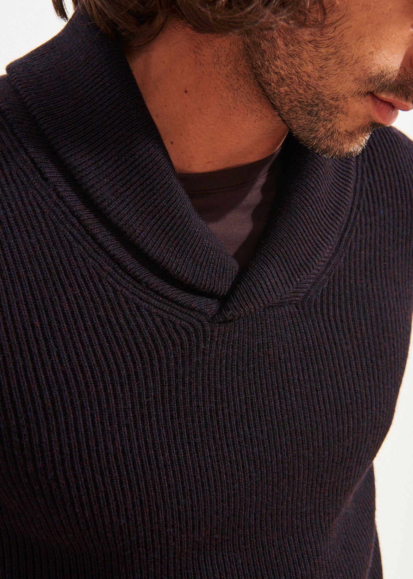 MERINO RIBBED SWEATER | PATRICK ASSARAF.