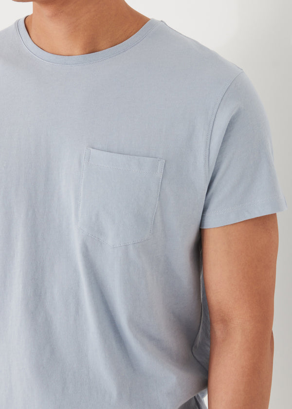 LIGHTWEIGHT PIMA COTTON POCKET T-SHIRT | PATRICK ASSARAF.