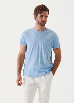 LIGHTWEIGHT PIMA COTTON POCKET T-SHIRT | PATRICK ASSARAF.