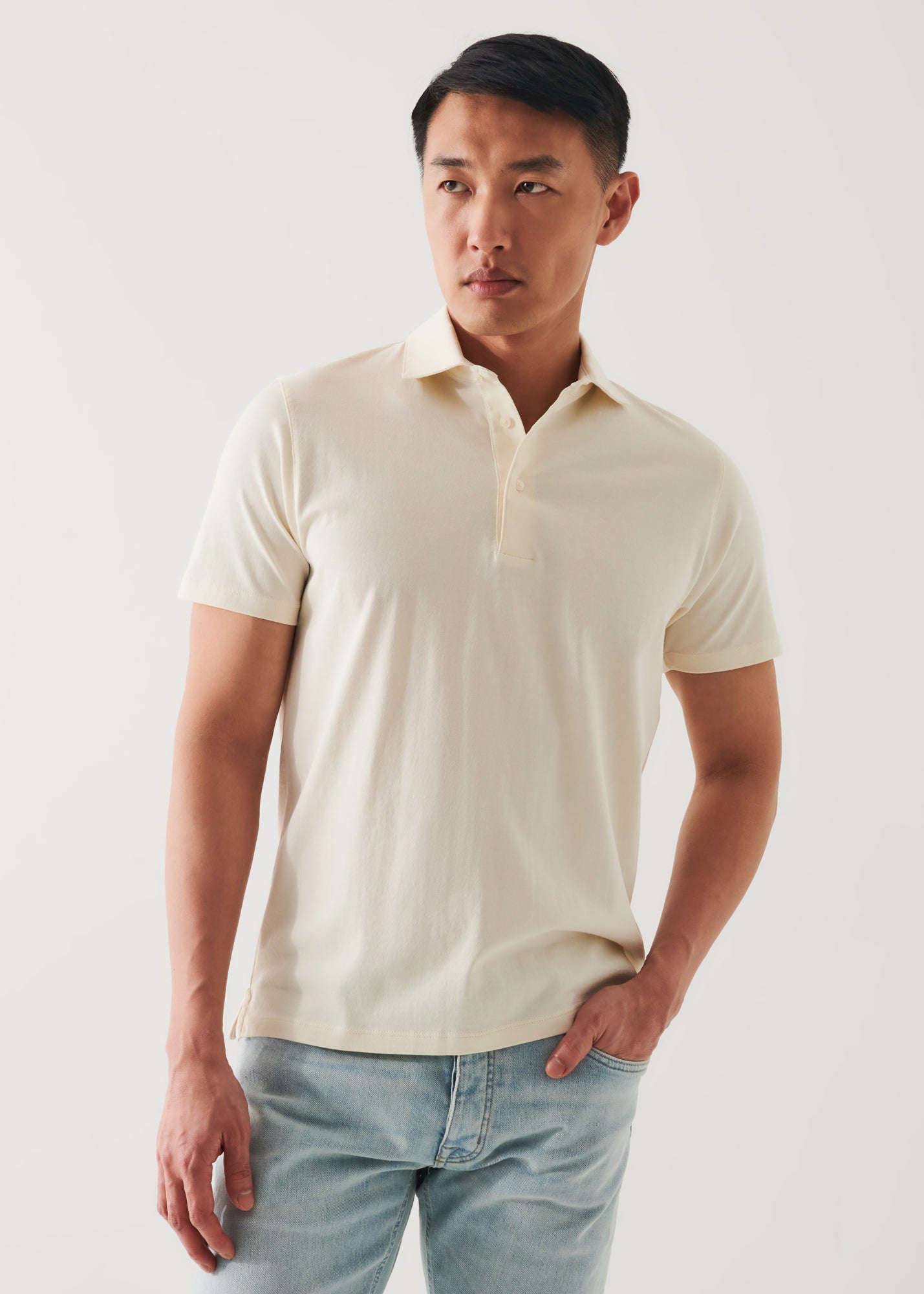 MERCERIZED PIMA COTTON POLO | PATRICK ASSARAF.