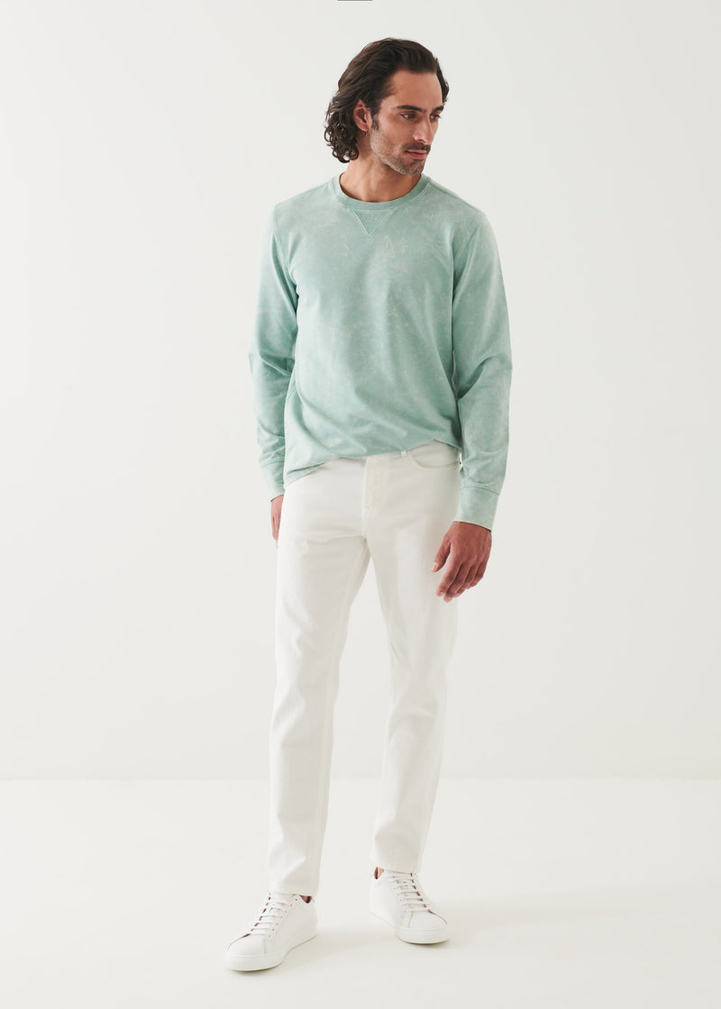 Men's Regular Fit Mineral Dyed Cotton Jeans - Men's Sweatpants