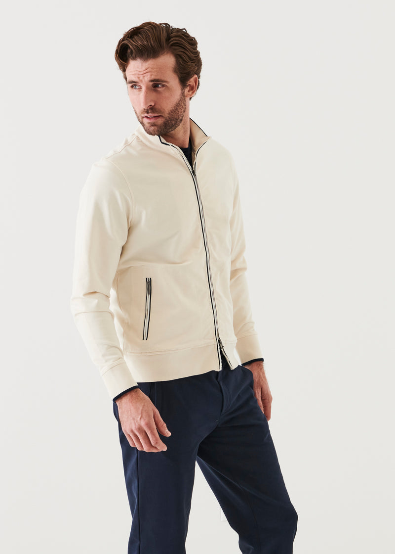 FRENCH TERRY TRACK JACKET | PATRICK ASSARAF.