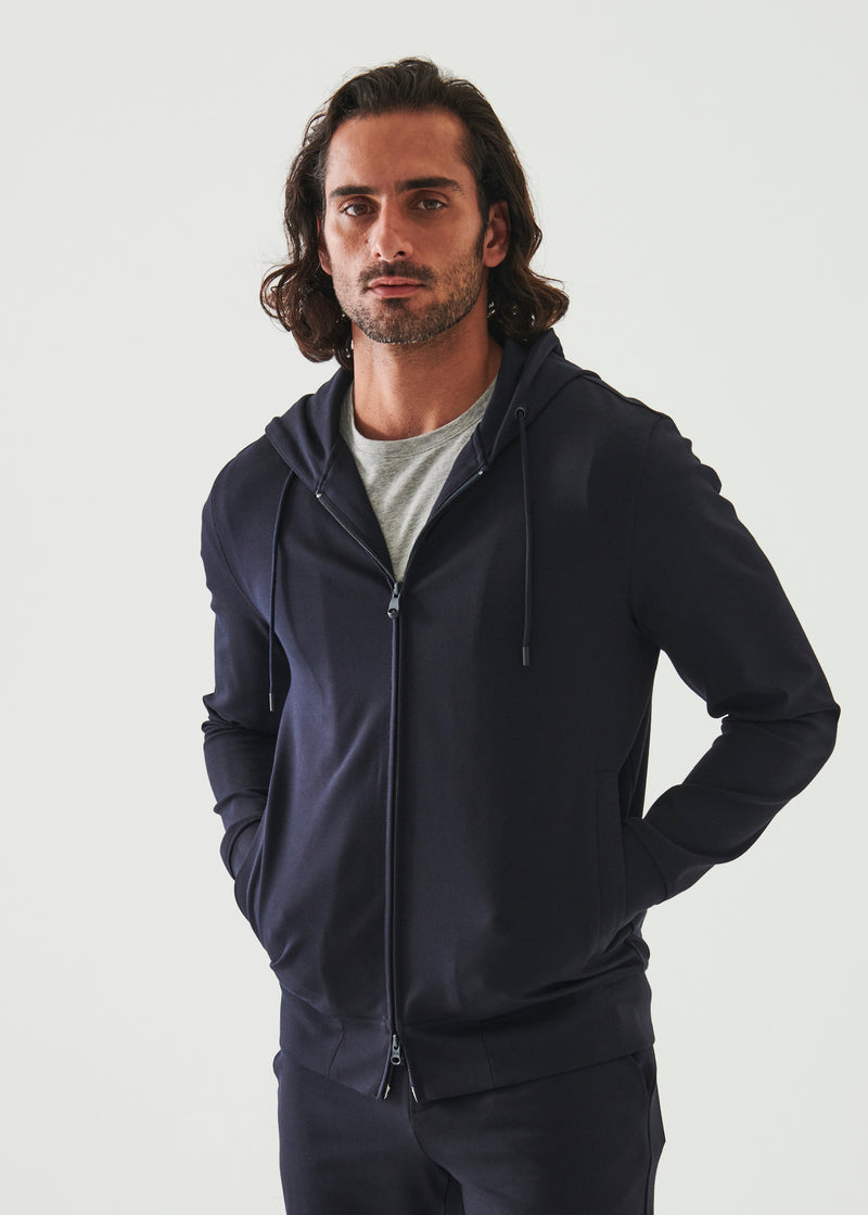 lululemon stretch zip up hooded sweatshirt - size 4 – good market