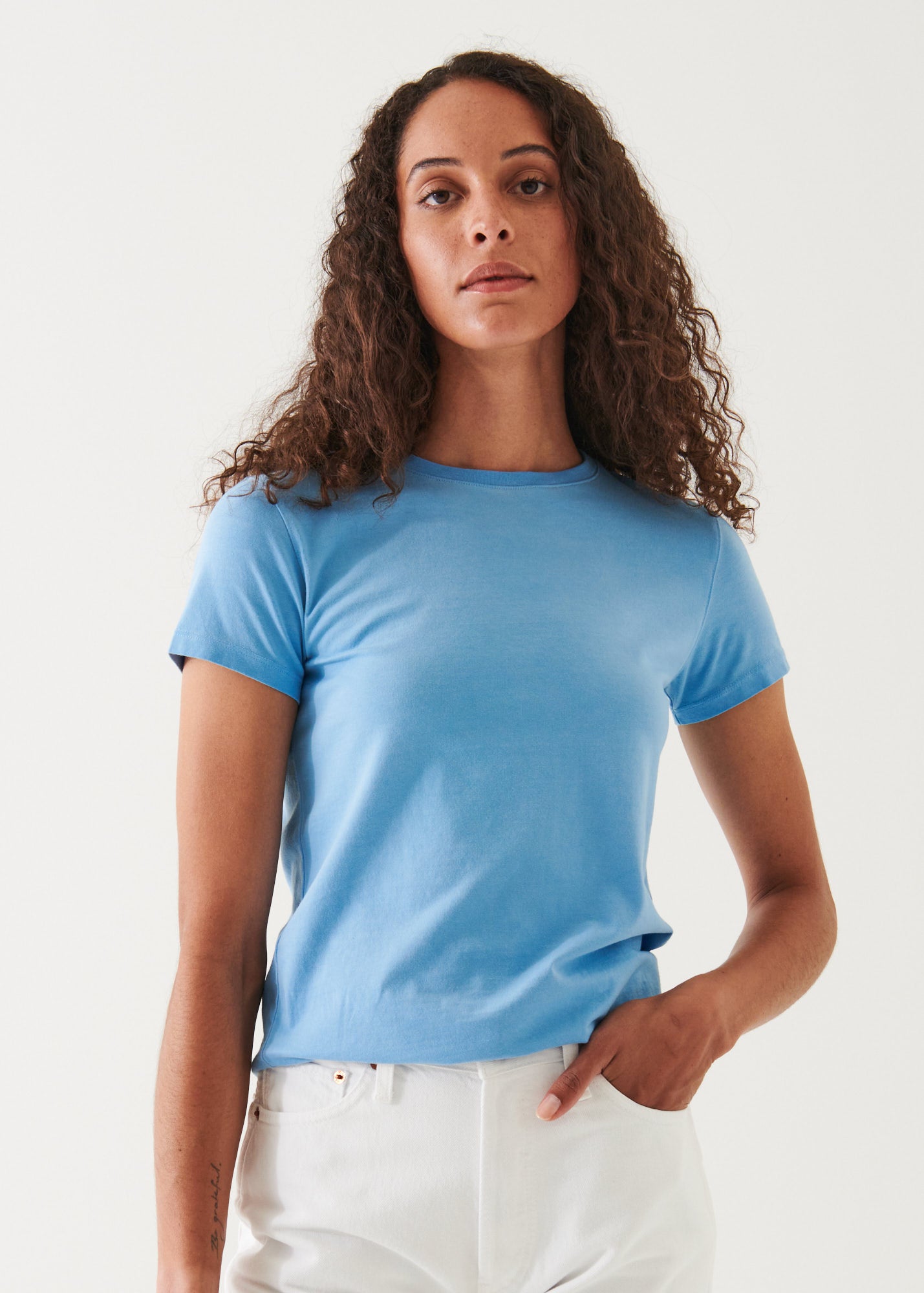 SUBLIME REACTIVE PIMA COTTON STRETCH SLIM T-SHIRT | PATRICK ASSARAF.